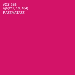 #D31368 - Razzmatazz Color Image