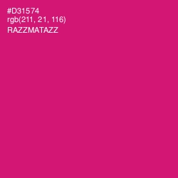 #D31574 - Razzmatazz Color Image