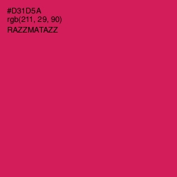 #D31D5A - Razzmatazz Color Image