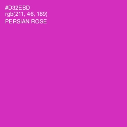 #D32EBD - Persian Rose Color Image