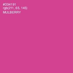 #D34191 - Mulberry Color Image