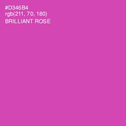 #D346B4 - Brilliant Rose Color Image