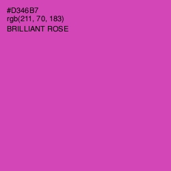 #D346B7 - Brilliant Rose Color Image