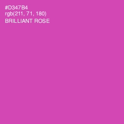 #D347B4 - Brilliant Rose Color Image