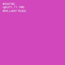 #D347BC - Brilliant Rose Color Image