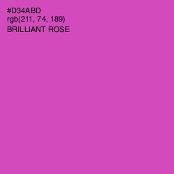 #D34ABD - Brilliant Rose Color Image