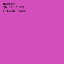 #D34DBB - Brilliant Rose Color Image