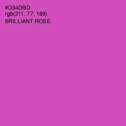 #D34DBD - Brilliant Rose Color Image