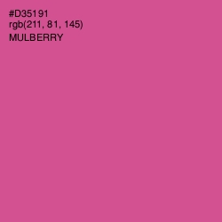 #D35191 - Mulberry Color Image