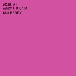 #D351A1 - Mulberry Color Image