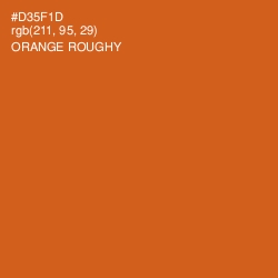 #D35F1D - Orange Roughy Color Image