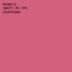 #D3607C - Contessa Color Image