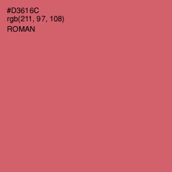 #D3616C - Roman Color Image