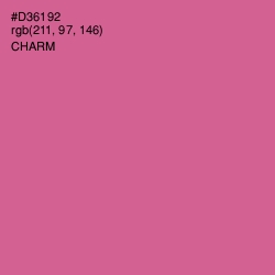 #D36192 - Charm Color Image
