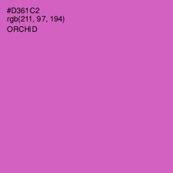 #D361C2 - Orchid Color Image