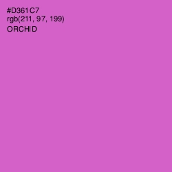 #D361C7 - Orchid Color Image