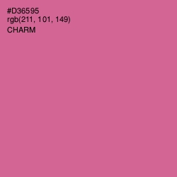 #D36595 - Charm Color Image