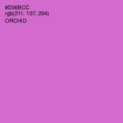 #D36BCC - Orchid Color Image