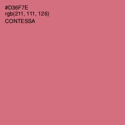 #D36F7E - Contessa Color Image