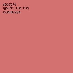 #D37070 - Contessa Color Image