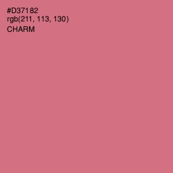 #D37182 - Charm Color Image