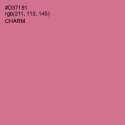 #D37191 - Charm Color Image