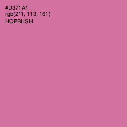 #D371A1 - Hopbush Color Image