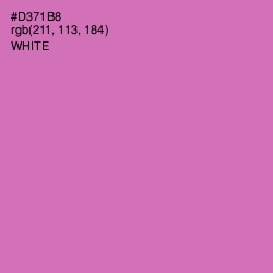 #D371B8 - Hopbush Color Image