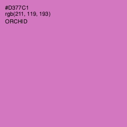 #D377C1 - Orchid Color Image