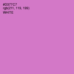 #D377C7 - Orchid Color Image