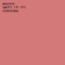 #D37979 - Contessa Color Image