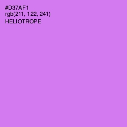 #D37AF1 - Heliotrope Color Image