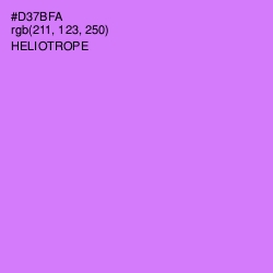 #D37BFA - Heliotrope Color Image