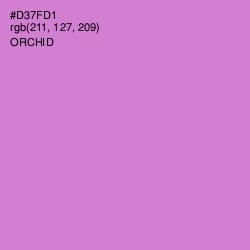 #D37FD1 - Orchid Color Image