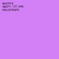 #D37FF5 - Heliotrope Color Image