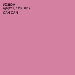 #D380A1 - Can Can Color Image