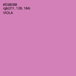 #D380B8 - Viola Color Image