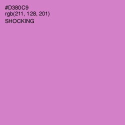 #D380C9 - Shocking Color Image