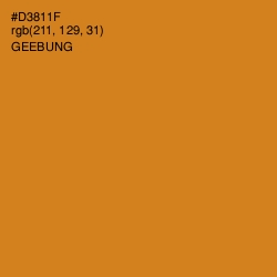 #D3811F - Geebung Color Image