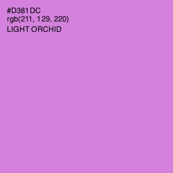 #D381DC - Light Orchid Color Image