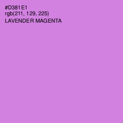 #D381E1 - Lavender Magenta Color Image