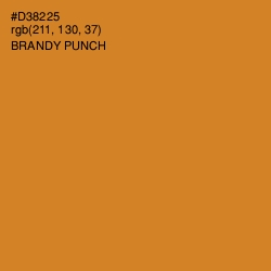 #D38225 - Brandy Punch Color Image