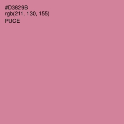 #D3829B - Puce Color Image