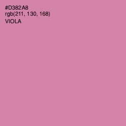 #D382A8 - Viola Color Image