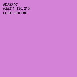 #D382D7 - Light Orchid Color Image