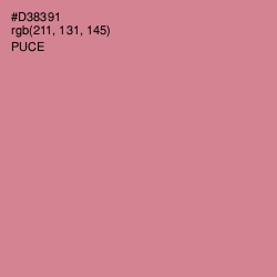 #D38391 - Puce Color Image