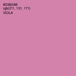 #D383AB - Viola Color Image