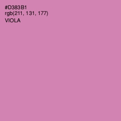 #D383B1 - Viola Color Image