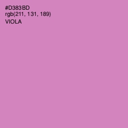 #D383BD - Viola Color Image