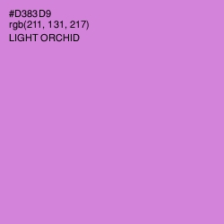 #D383D9 - Light Orchid Color Image